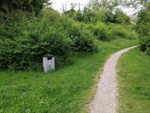 Postavitev koša v zavrtovih  za novimi bloki Cesta na Jezero. Foto Boštjan Otoničar